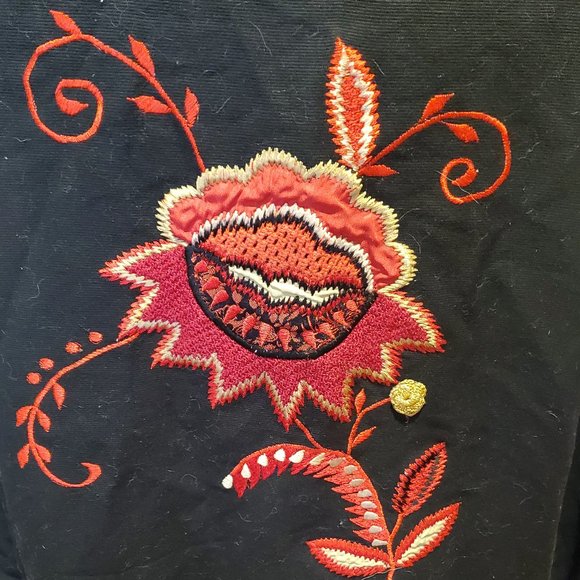 Vintage embroidered jacket (90's) - Picture 7 of 8
